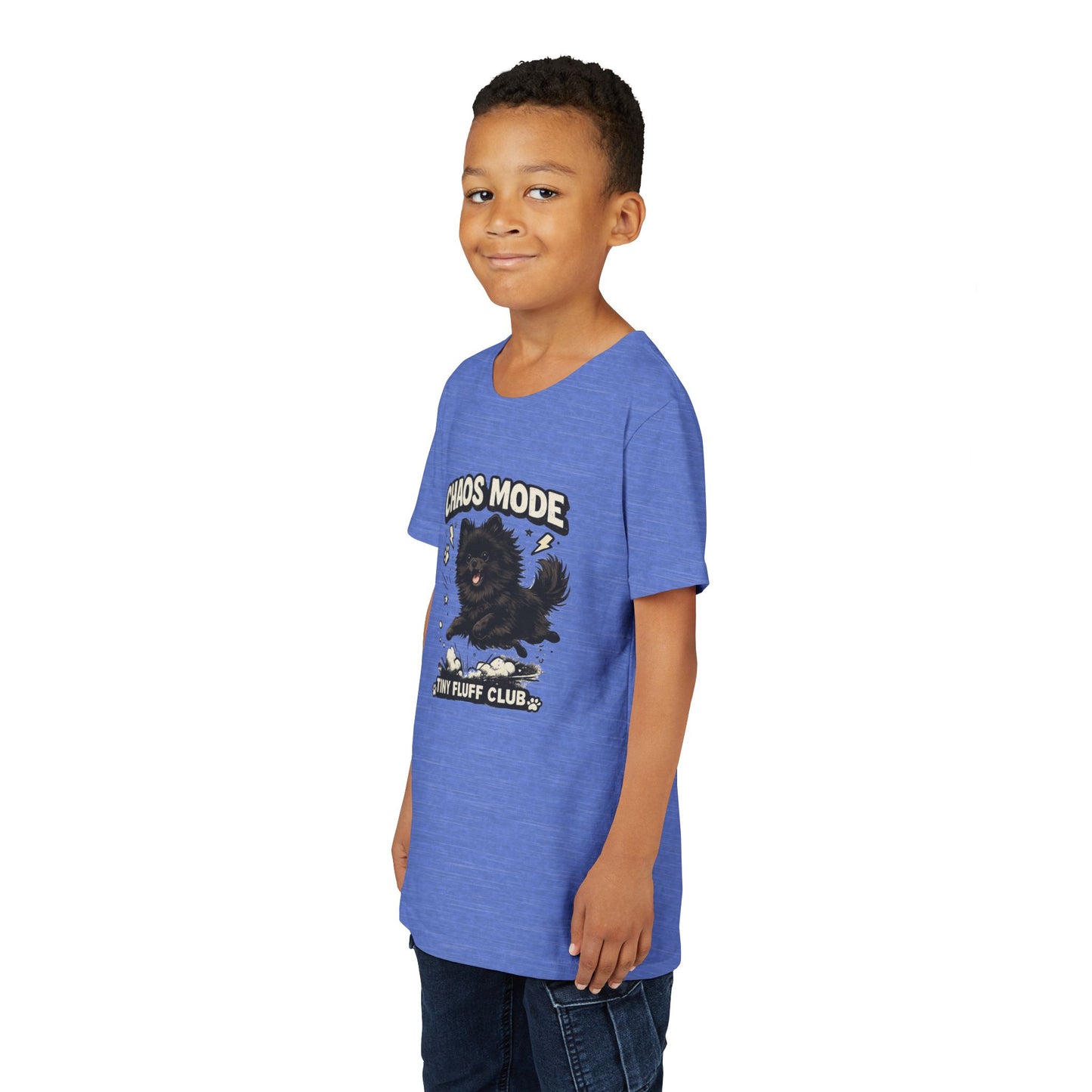 Kid's 'Chaos Mode - Tiny Fluff Club' T-Shirt