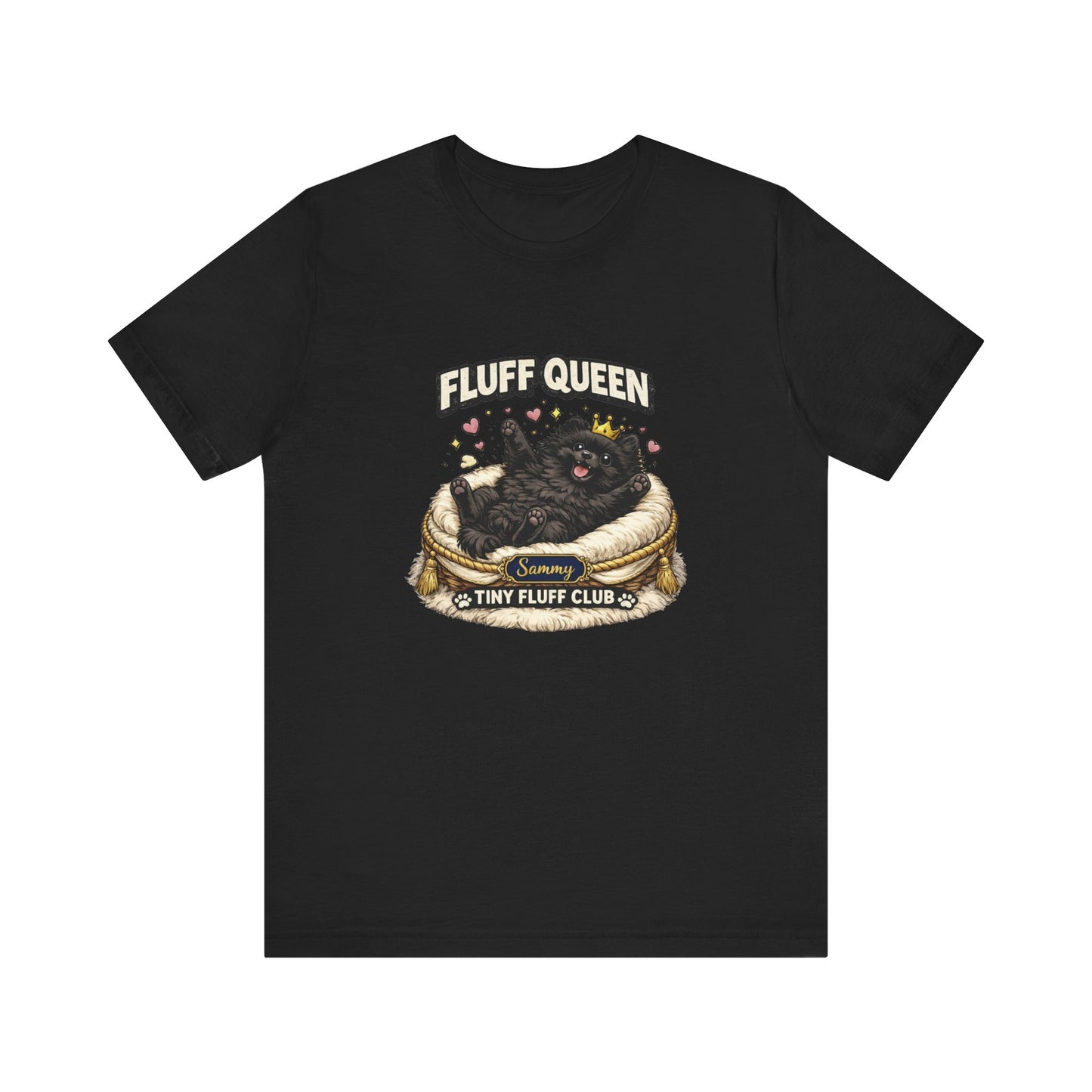 Fluff Queen Adult Tee — Tiny Fluff Club