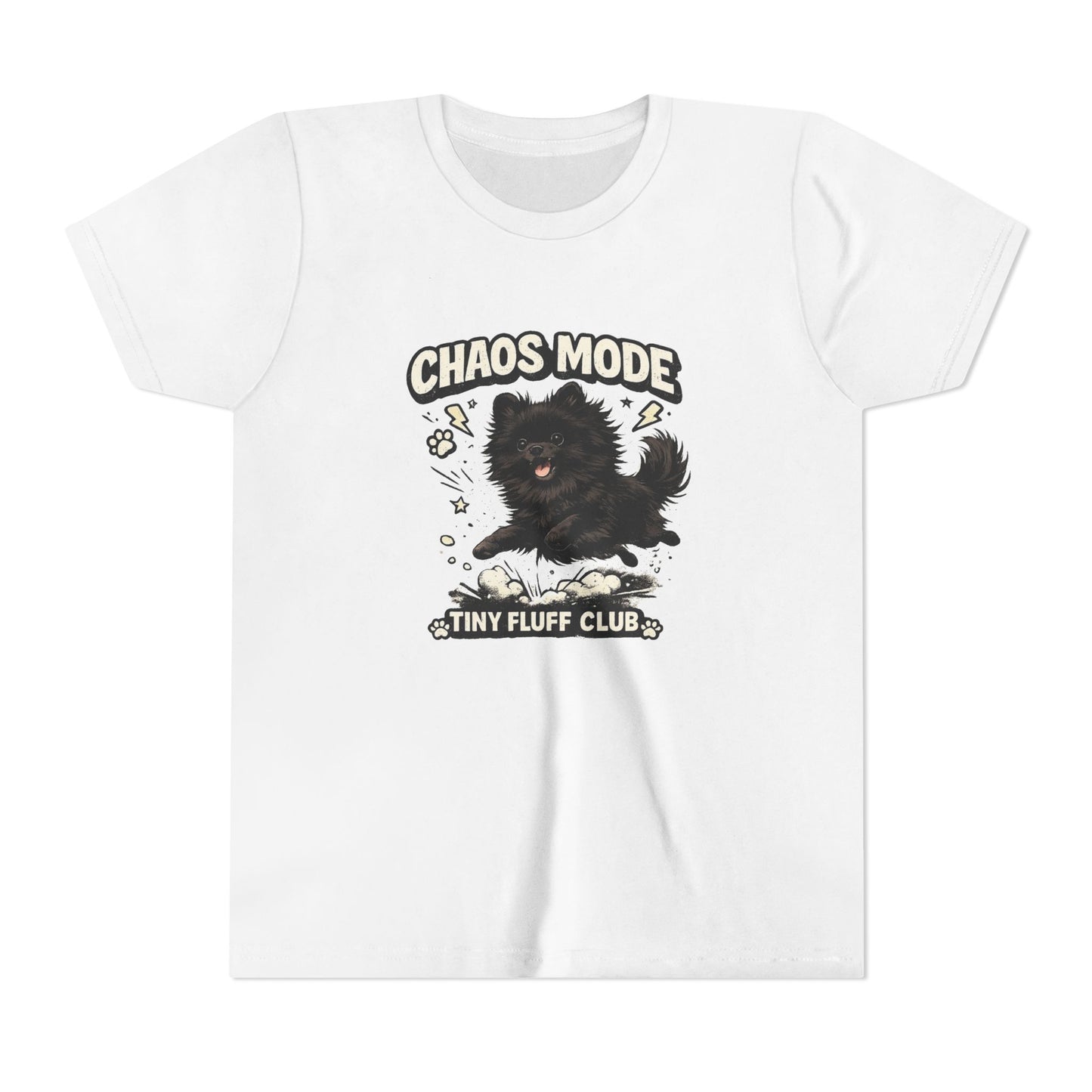 Kid's 'Chaos Mode - Tiny Fluff Club' T-Shirt