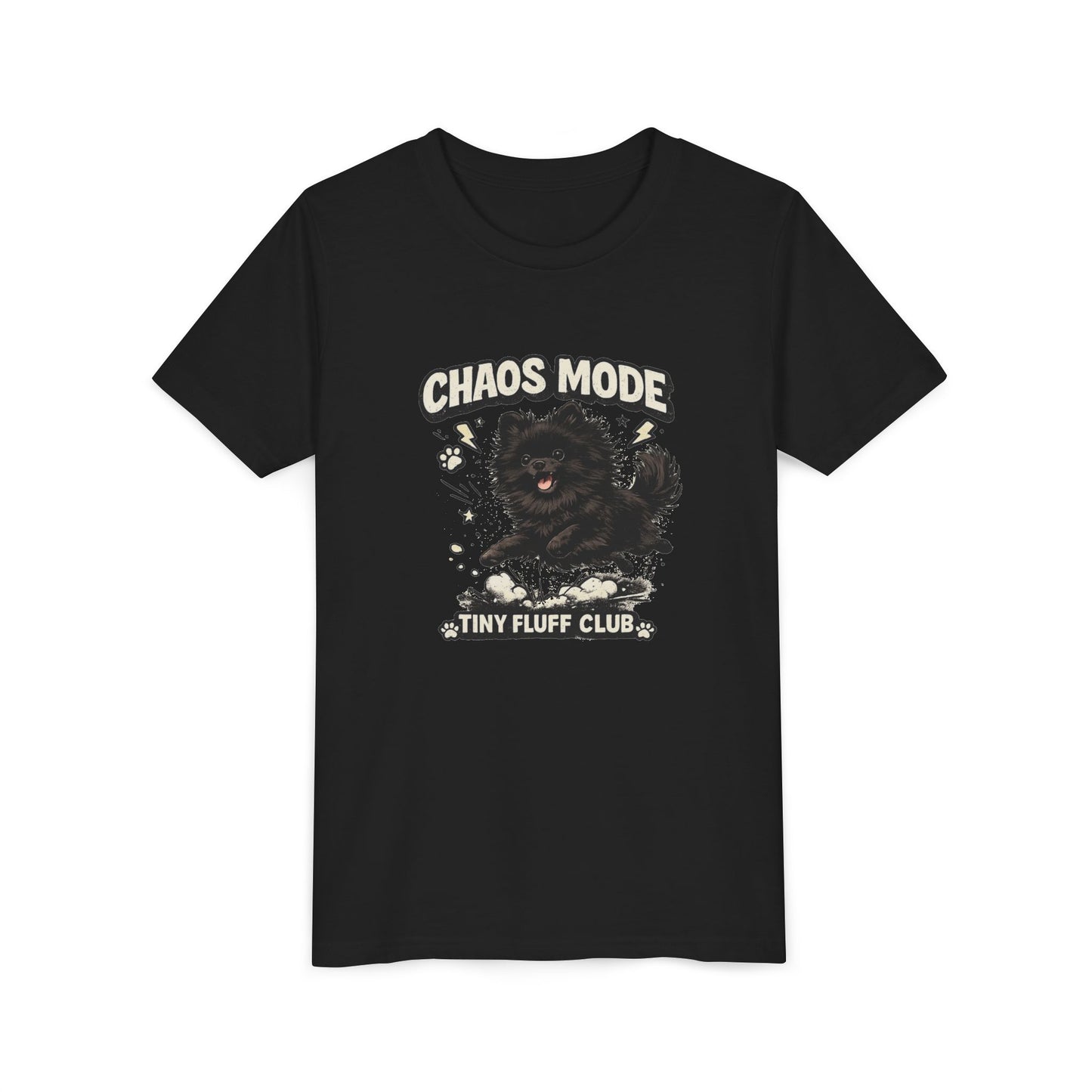 Kid's 'Chaos Mode - Tiny Fluff Club' T-Shirt