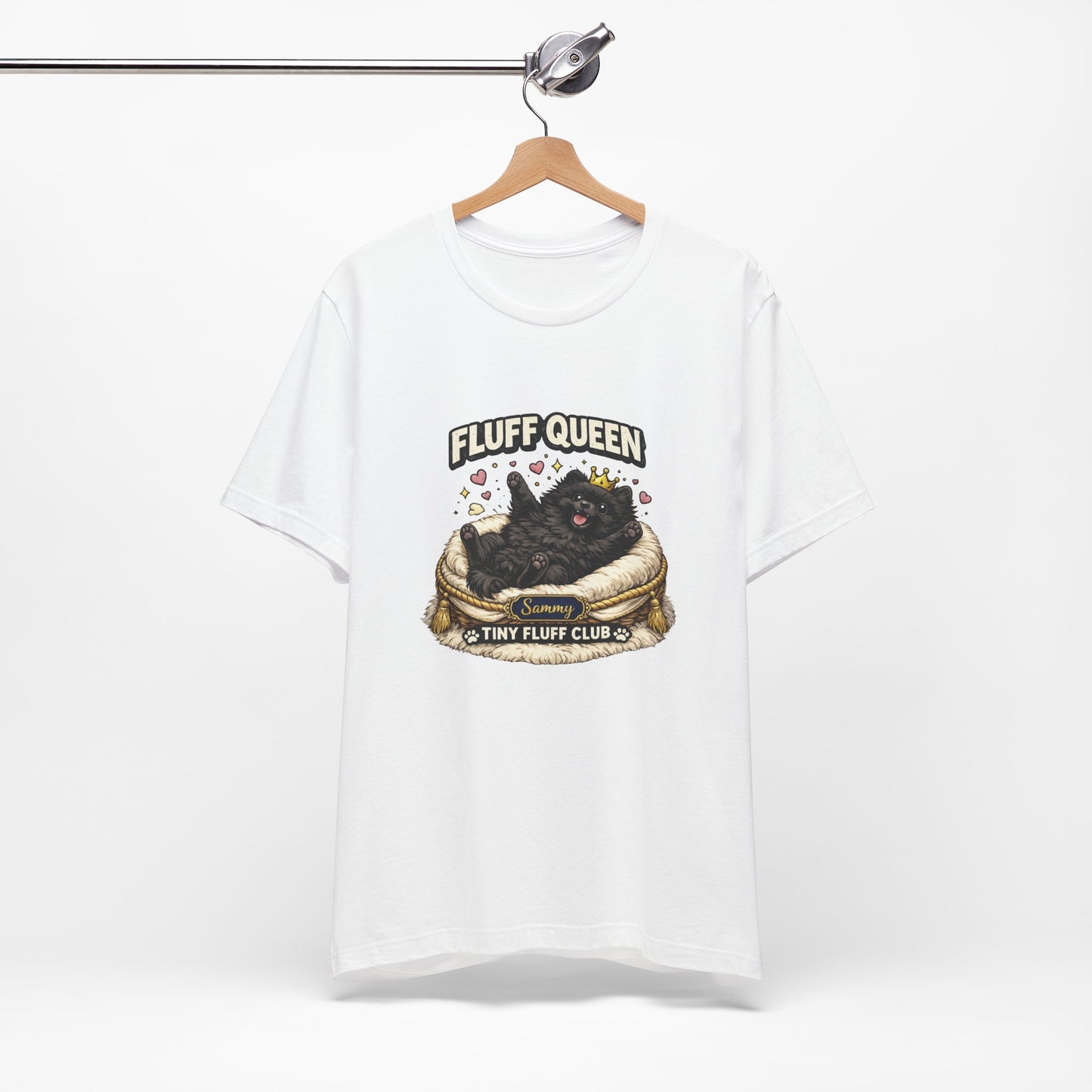 Fluff Queen Adult Tee — Tiny Fluff Club