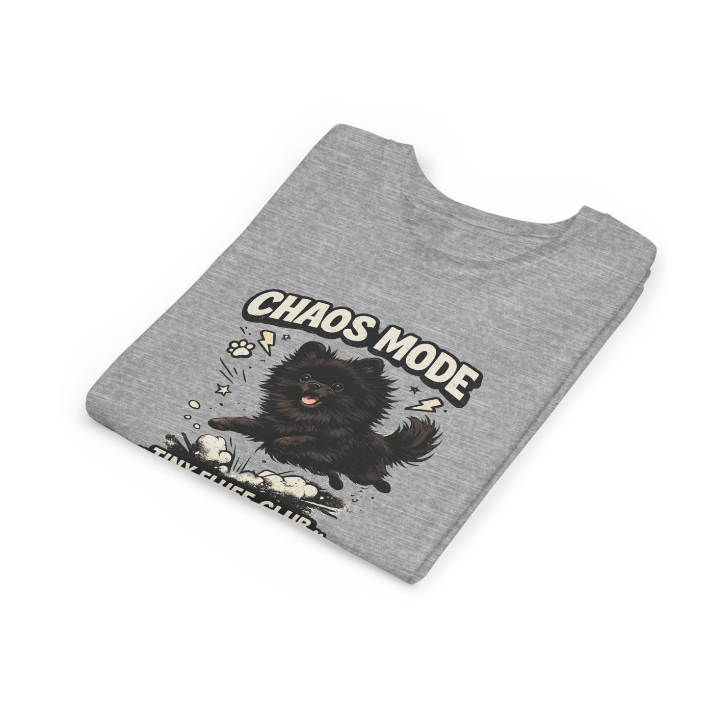 Kid's 'Chaos Mode - Tiny Fluff Club' T-Shirt