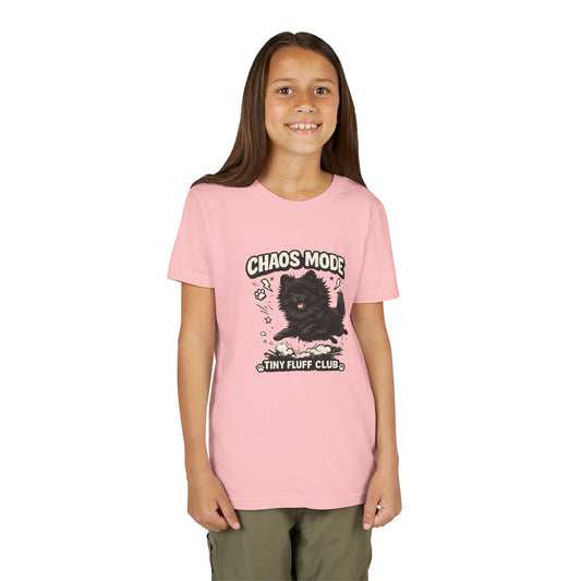 Chaos Mode Pomeranian T-shirt Tiny Fluff Club